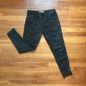 Zara camo skinny jeans